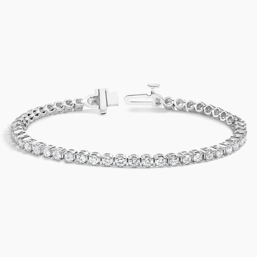 3CTW 6.5 inch Round Lab Grown Diamond Tennis Bracelet