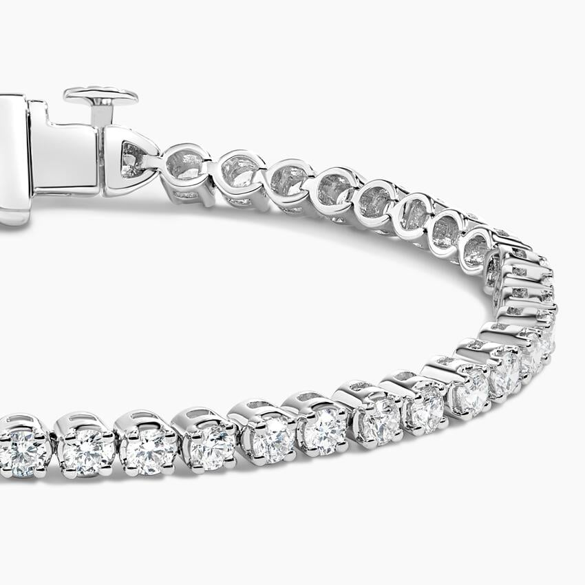 3CTW 6.5 inch Round Lab Grown Diamond Tennis Bracelet