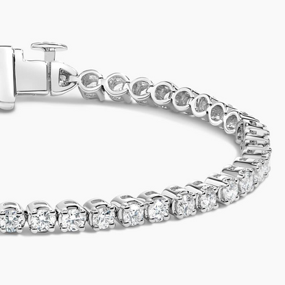 3CTW 6.5 inch Round Lab Grown Diamond Tennis Bracelet