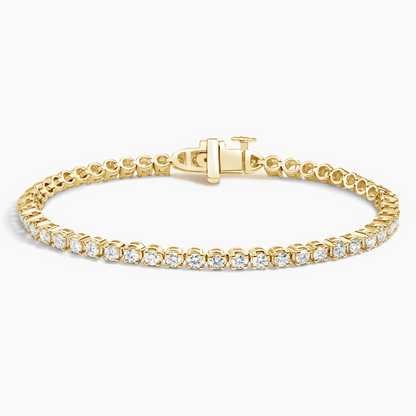 3CTW 6.5 inch Round Lab Grown Diamond Tennis Bracelet