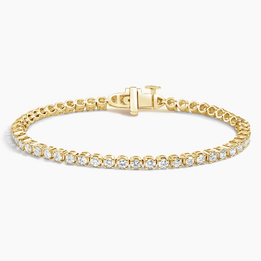3CTW 6.5 inch Round Lab Grown Diamond Tennis Bracelet