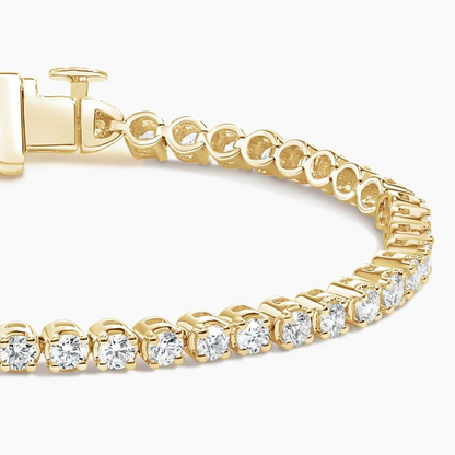 3CTW 6.5 inch Round Lab Grown Diamond Tennis Bracelet