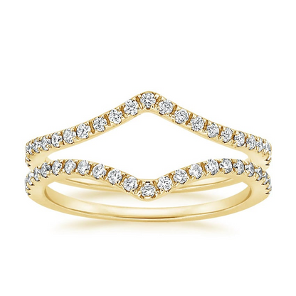 0.33 Lab Grown Diamond Half Eternity Simple Wedding Band