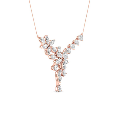 4.75CTW Pear Marquise Lab Grown Diamond Fashion Chain