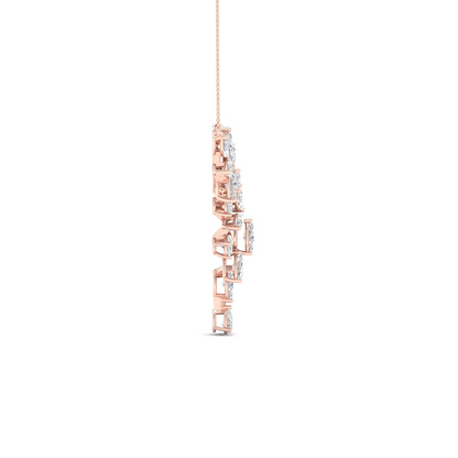 4.75CTW Pear Marquise Lab Grown Diamond Fashion Chain