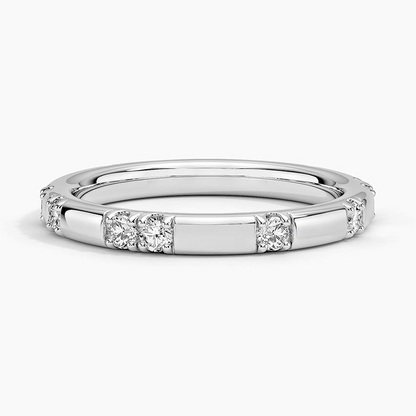 0.27 CTW 18k Gold Lab Grown Diamond Wedding Band Anniversary Gifts