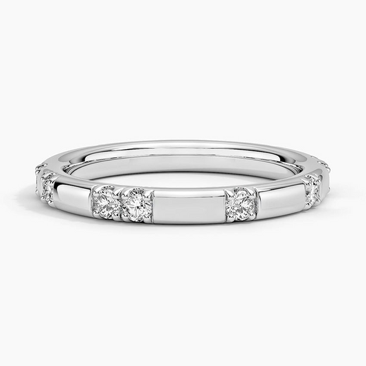 0.27 CTW 18k Gold Lab Grown Diamond Wedding Band Anniversary Gifts