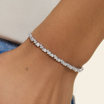 6.5 inch 2.75CTW Olivetta Lab Grown Diamond Tennis Bracelet