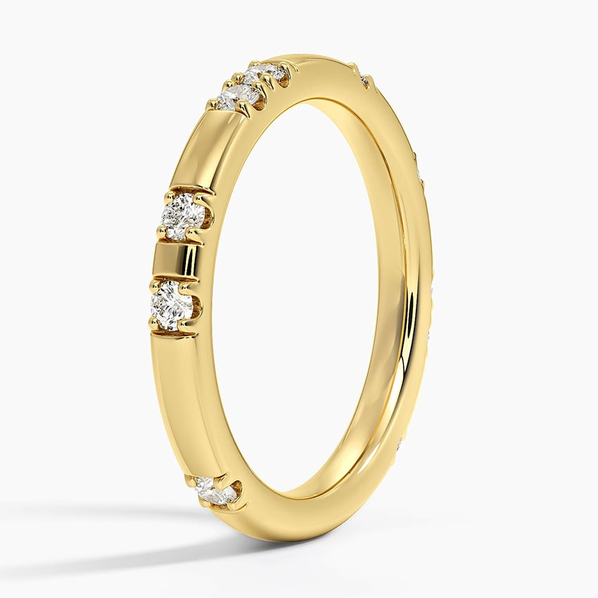 0.27 CTW 18k Gold Lab Grown Diamond Wedding Band Anniversary Gifts
