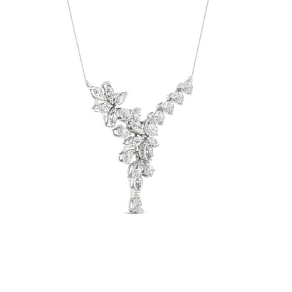 4.75CTW Pear Marquise Lab Grown Diamond Fashion Chain