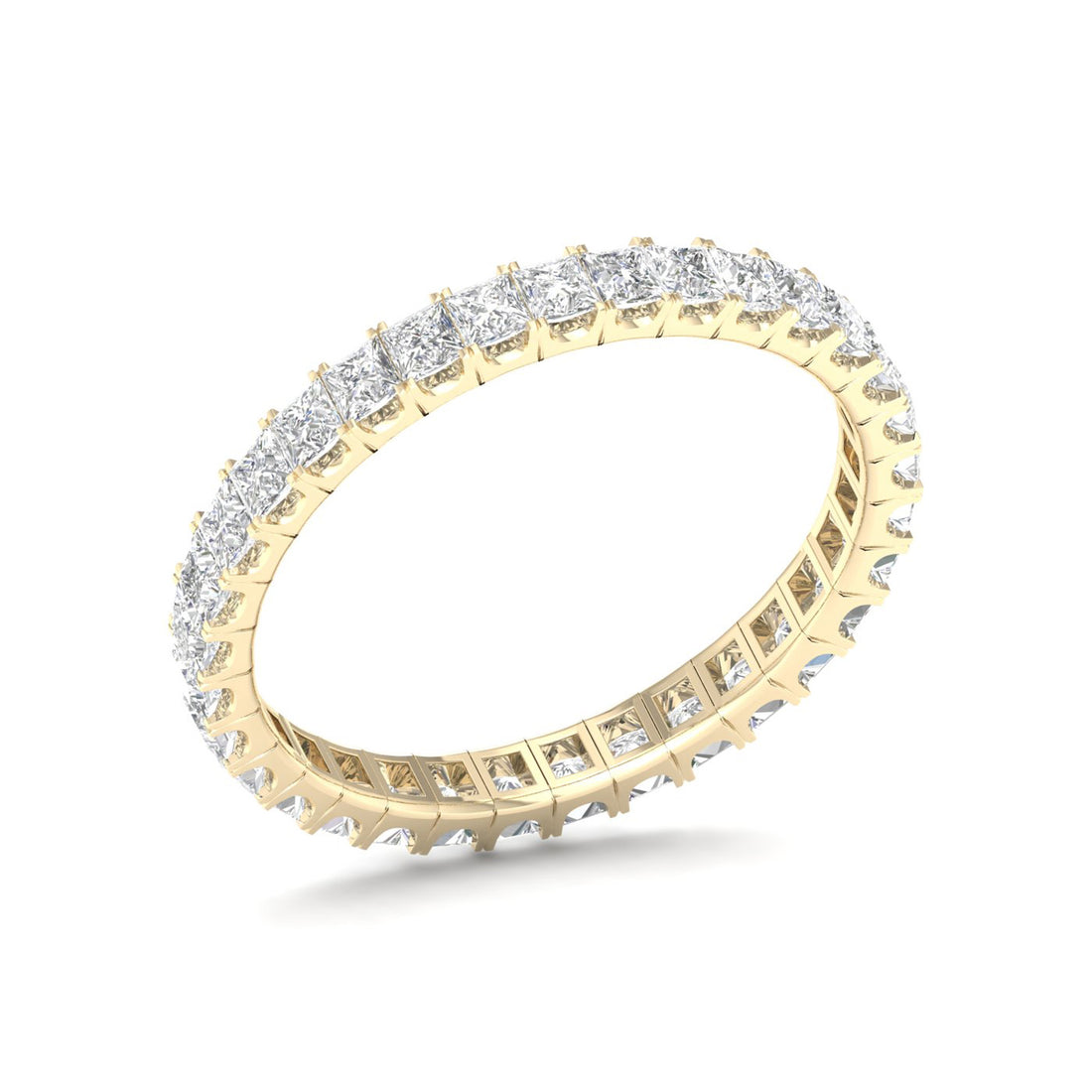 1 CTW Princess Eternity Lab Grown diamond Wedding Band