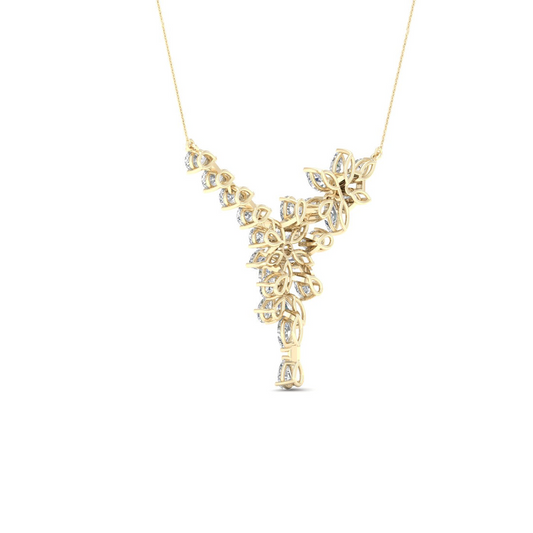 4.75CTW Pear Marquise Lab Grown Diamond Fashion Chain