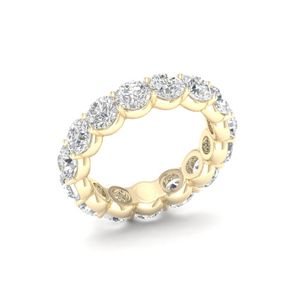 5 CTW Round Eternity Lab Grown Diamond Wedding Band