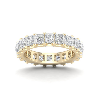 4 CTW Princess Eternity Lab Grown Diamond Wedding Band