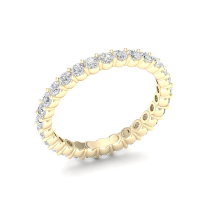 1 CTW Round Eternity Lab Grown Diamond Wedding Band