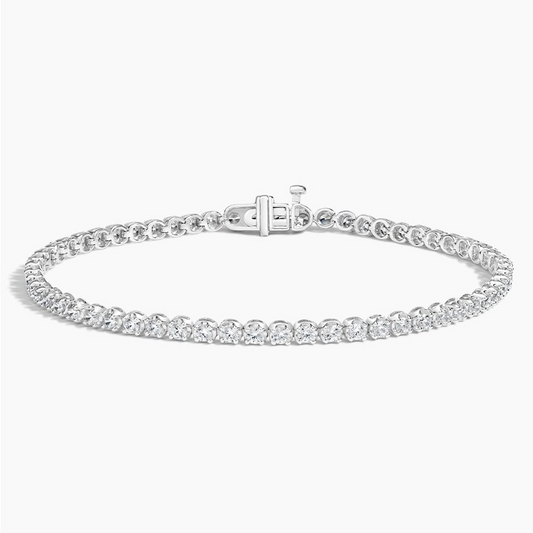 2CTW 7 inch Certified Lab Grown Diamond Tennis Bracelet