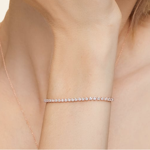 2CTW 7 inch Certified Lab Grown Diamond Tennis Bracelet