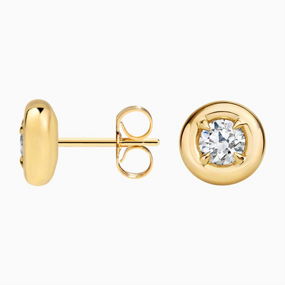 1 CTW Lab Grown Diamond Stud Earrings