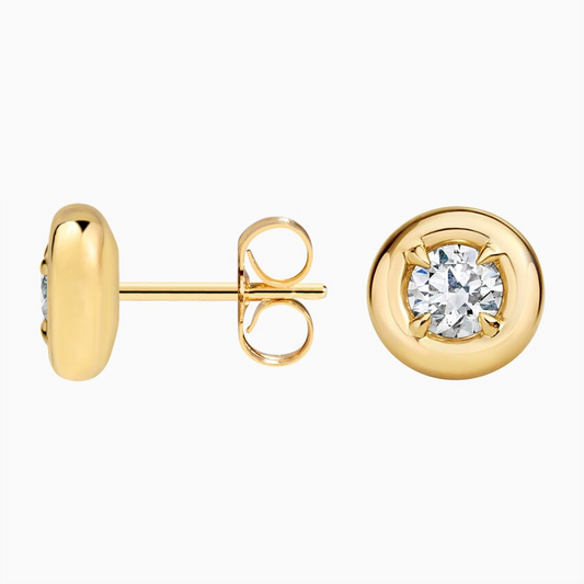 1 CTW Lab Grown Diamond Stud Earrings