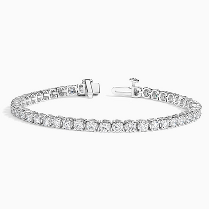 4CTW 6.5 inch Lab Grown Diamond Line Tennis Bracelet