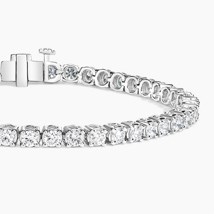 4CTW 6.5 inch Lab Grown Diamond Line Tennis Bracelet