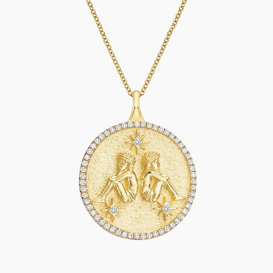 Lab Grown Diamond Customized Round Pendant
