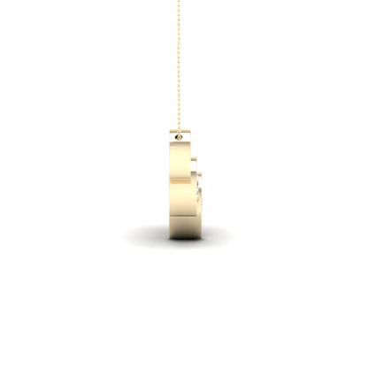 1 CTW Lab Grown Diamond 5 Stone Pendant