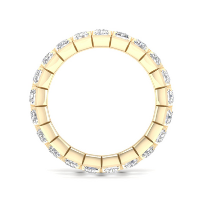 5 CTW Emerald Eternity Lab Grown Diamond Wedding Band