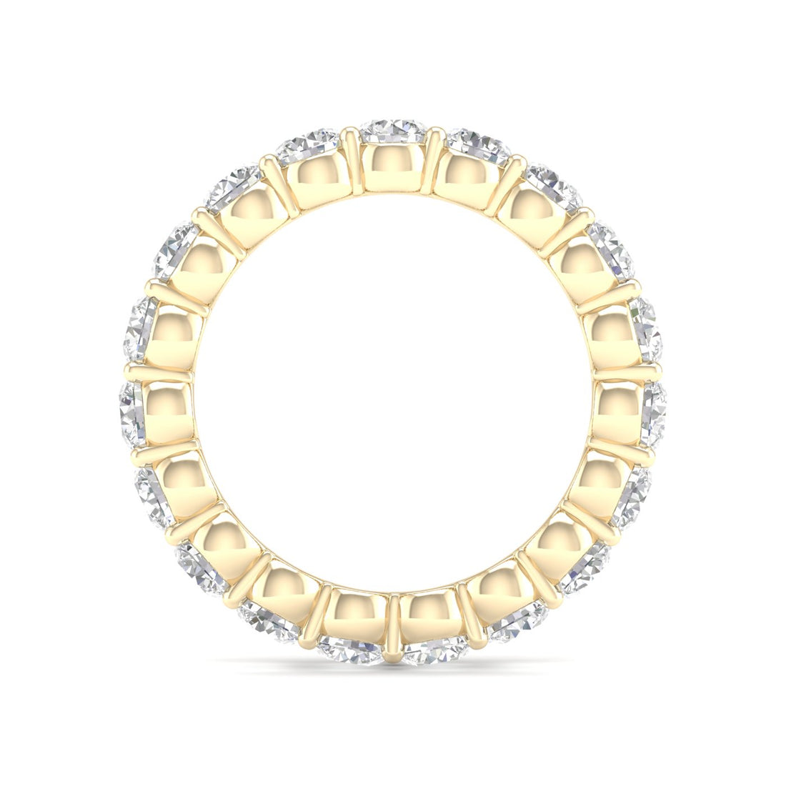 3 CTW Round Eternity Lab Grown Diamond Wedding Band