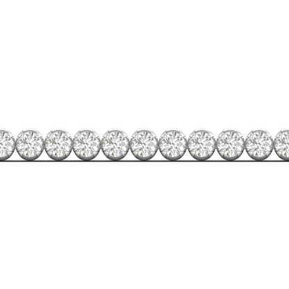 4.00 CTW Four Prong Lab Grown Diamond Round Classic Tennis Bracelet