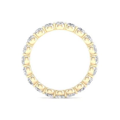 2 CTW Round Eternity Lab Grown Diamond Wedding Band