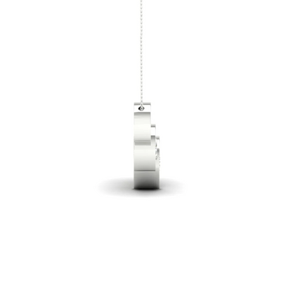 1 CTW Lab Grown Diamond 5 Stone Pendant