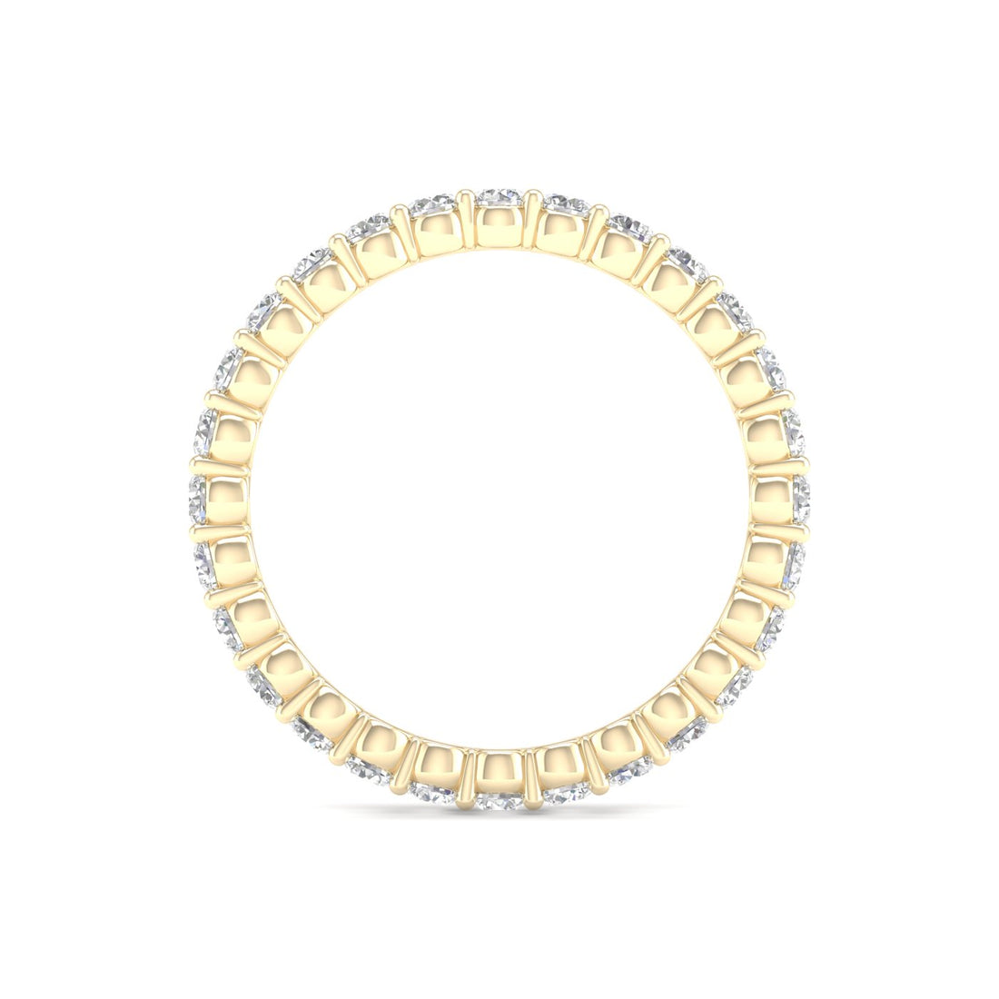 1 CTW Round Eternity Lab Grown Diamond Wedding Band