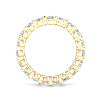 4 CTW Oval Eternity Lab Grown Diamond Wedding Band