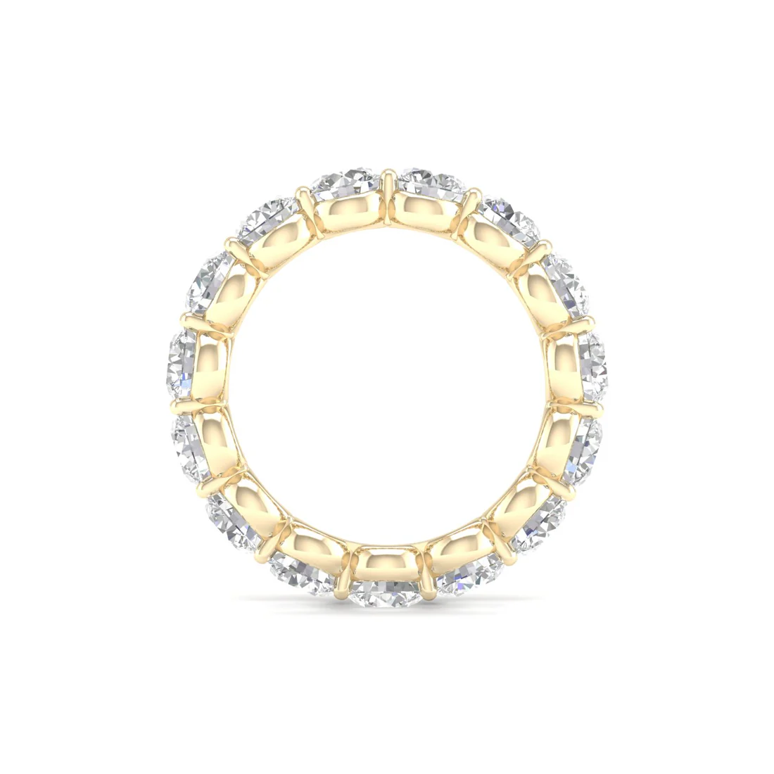 4 CTW Round Eternity Lab Grown Diamond Wedding Band