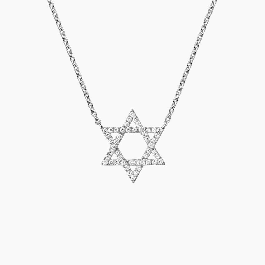 1/5 CTW Lab Grown Diamond Star of David Pendant