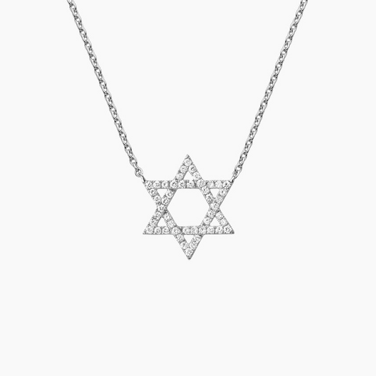 1/5 CTW Lab Grown Diamond Star of David Pendant