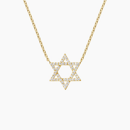 1/5 CTW Lab Grown Diamond Star of David Pendant