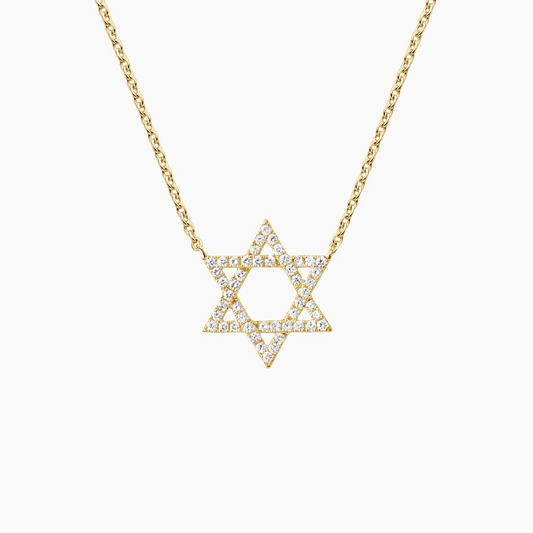 1/5 CTW Lab Grown Diamond Star of David Pendant