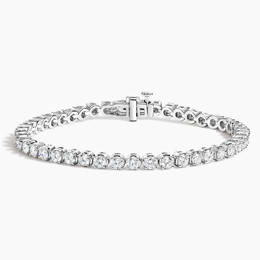 4CTW 6.5 inch Lab Grown Diamond Tennis Bracelet