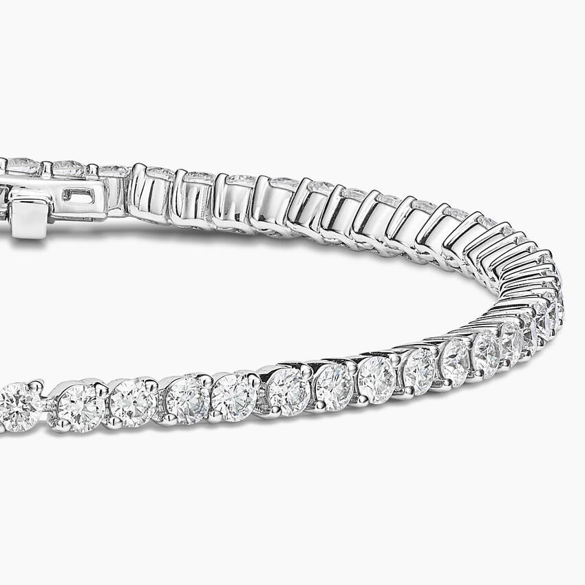 2.50CTW 6.5 inch Round Cut Lab Grown Diamond Tennis Bracelet