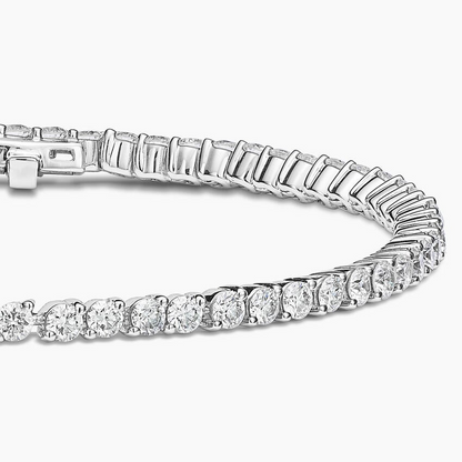 2.50CTW 6.5 inch Round Cut Lab Grown Diamond Tennis Bracelet