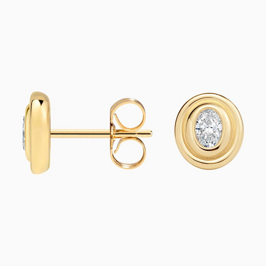 1/3 CTW Lab  Grown Diamond Stud Earrings