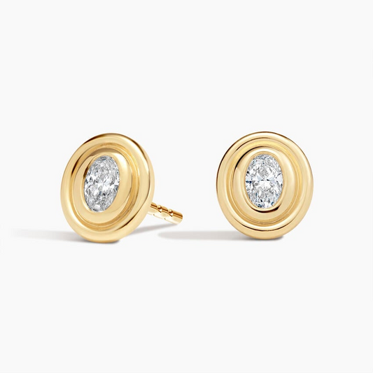 1/3 CTW Lab  Grown Diamond Stud Earrings