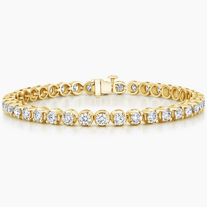 7CTW 7 inch Lab Grown Diamond Simple Tennis Bracelet