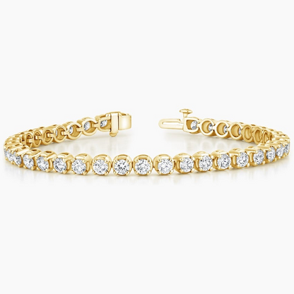 7CTW 7 inch Lab Grown Diamond Simple Tennis Bracelet
