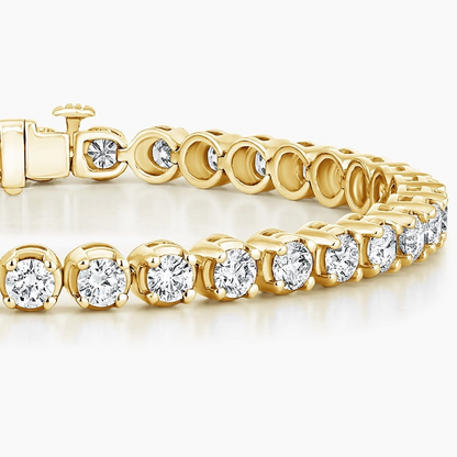 7CTW 7 inch Lab Grown Diamond Simple Tennis Bracelet