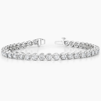 7CTW 7 inch Lab Grown Diamond Simple Tennis Bracelet