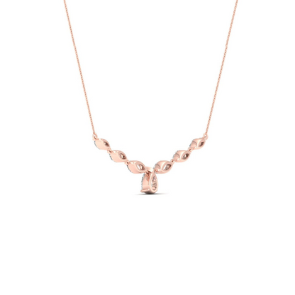 2.33CTW Pear Marquise Lab Grown Diamond Chain Necklace