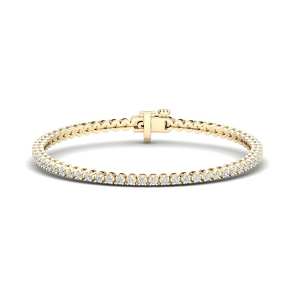 2.00CTW Four Prong Round Lab Grown Diamond Classic Tennis Bracelet